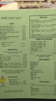 Emeralds Eatery menu