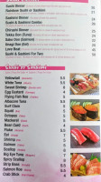 Min Ghung menu