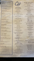 Chart House menu