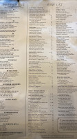 Chart House menu