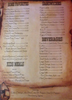 Catfish Ranch menu