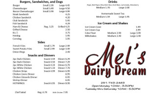 Mel's Dairy Dream inside