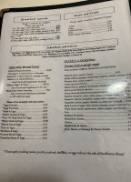 Peters Ii menu