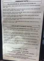 Bella Luna Italian Bistro menu