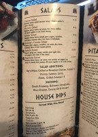 Sparta Taverna menu