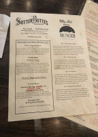 Sutter Buttes Brewing menu