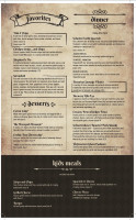 Sutter Buttes Brewing menu