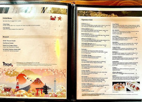 Tokyo Japanese menu