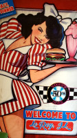 Woody's 50's Diner inside