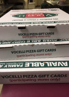 Vocelli Pizza menu