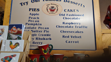 The Bunnery Bakery menu