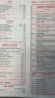 Vianna Yang's Chinese Cuisine menu