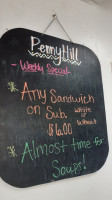 Penny Hill Shoppe menu