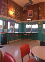 Burger City Drive In inside