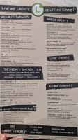 Liberty Burger menu