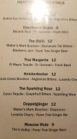 J. Alexander's menu