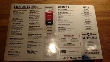 Twin Peaks menu