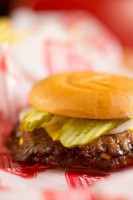 Freddy's Frozen Custard Steakburgers food