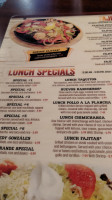 Casa Grande Mexican Restautant. Crossville menu