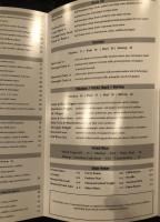 Siam Palace menu