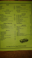 Palumbo Pizza menu