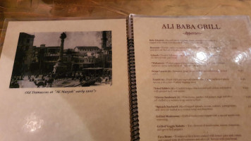 Ali Baba Grill menu