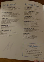 Morada Bay menu