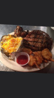 Cowboy Steak House food