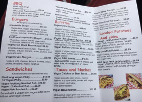 Fat Boy's Roadside Eats menu