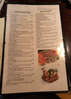 Sushi Thai menu