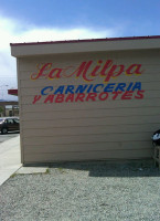 La Milpa outside