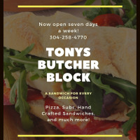 Tony's Butcher Block inside