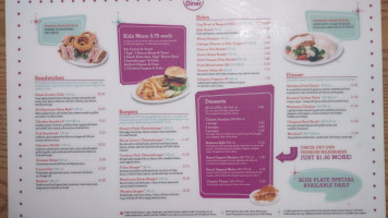 Penny's Diner menu