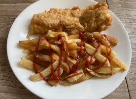 Wright’s Fish Chips inside