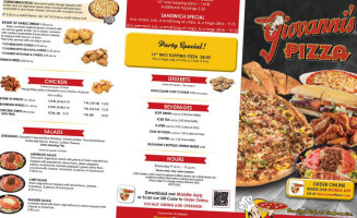 Coal Grove Giovanni's Pizza food