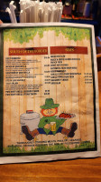 Smokey O'grady's menu