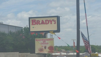 Brady's menu