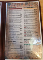 Camino Real menu