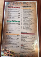 Camino Real menu