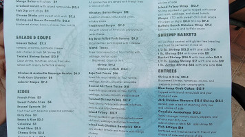 Twisted Shrimp menu