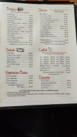 Sheltons menu