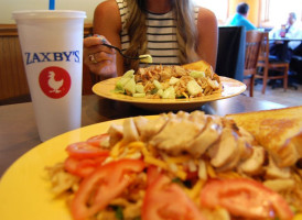 Zaxby's Chicken Fingers Buffalo Wings inside