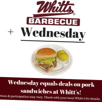 Whitt's Barbecue food