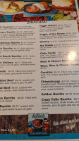 Casita De Oro menu