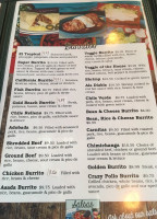 Casita De Oro menu