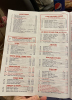 Triple A Chinese Food menu