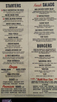 Buffalo Brothers Of Lake Boone menu