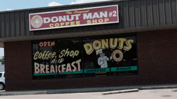 The Original Donut Man outside