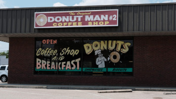 The Original Donut Man outside