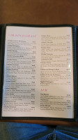 Joe’s Italian menu